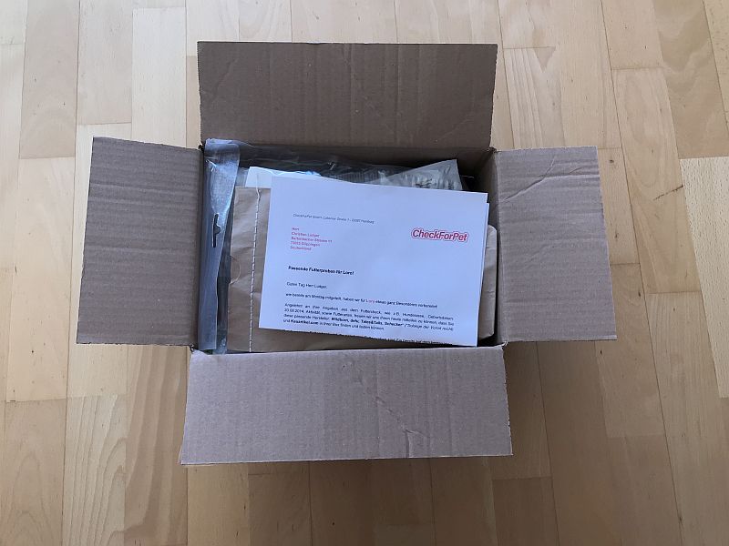 Paket mit Futterproben für Deinen Havaneser